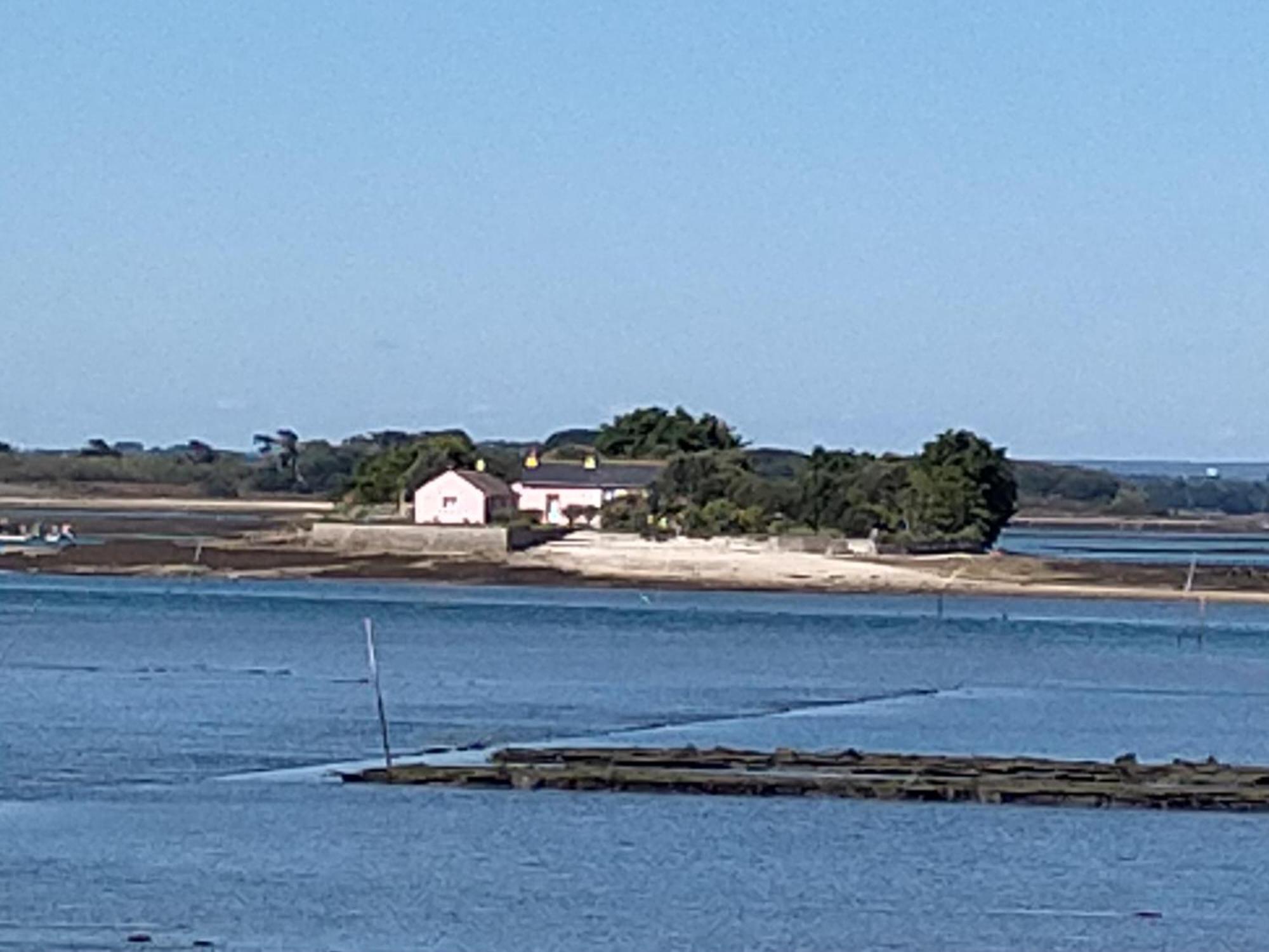 Au Calme, Les Pieds Dans L'Eau, 106 Route De La Pointe De Ruault 56370 Sarzeau Apartment Екстериор снимка